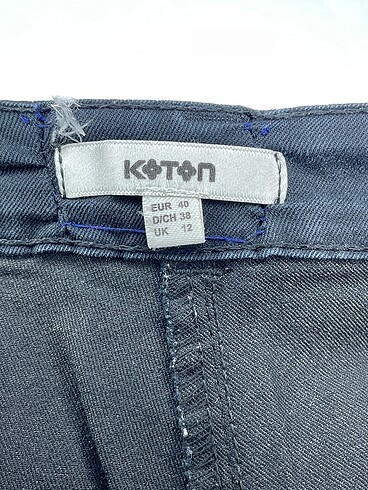40 Beden siyah Renk Koton Jean / Kot %70 İndirimli.