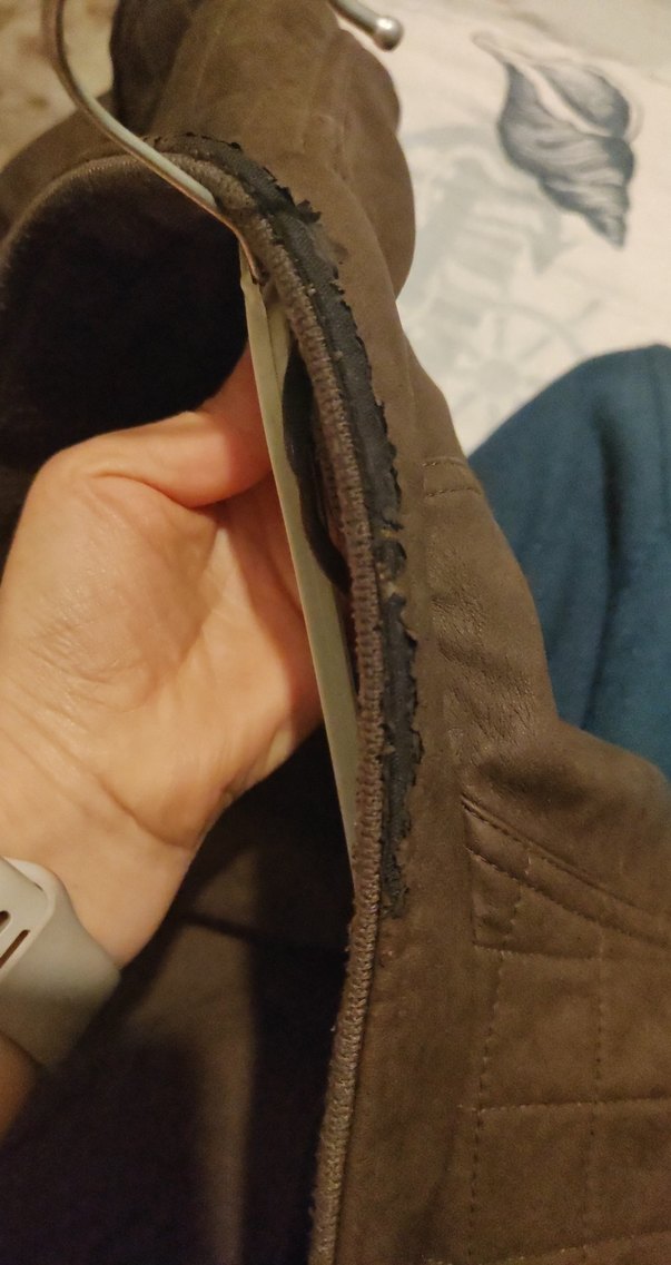 Kahverengi Erkek Deri Biker Ceket - Görsel 2