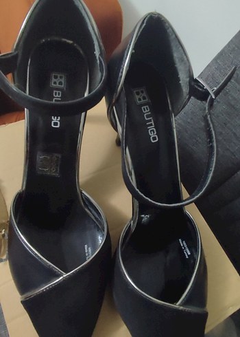 40 Beden siyah Renk Siyah Stiletto Topuklu Kadın Abiye Ayakkabı