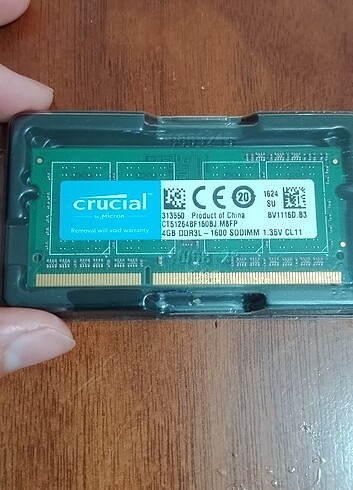 PC LAPTOP 4 GB CRUCİAL RAM (ORİJİNAL)