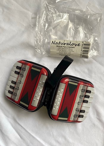 Renkli Mini Piyano Desenli Bozuk Para Cüzdanı - Görsel 4