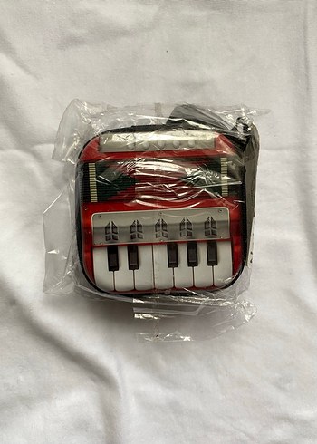 Renkli Mini Piyano Desenli Bozuk Para Cüzdanı - Görsel 2