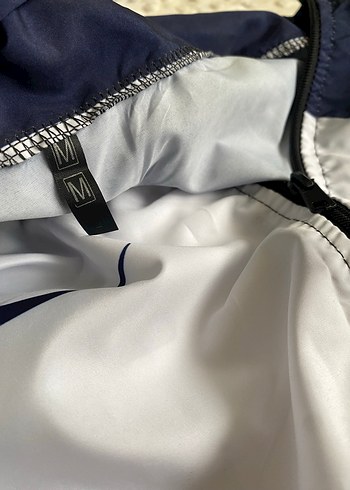 Nike Nike Air Beyaz-Lacivert Unisex Yağmurluk