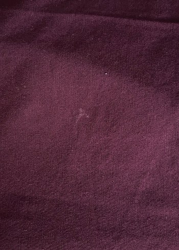 Bordo V Yaka Kadın Tişört - Görsel 3