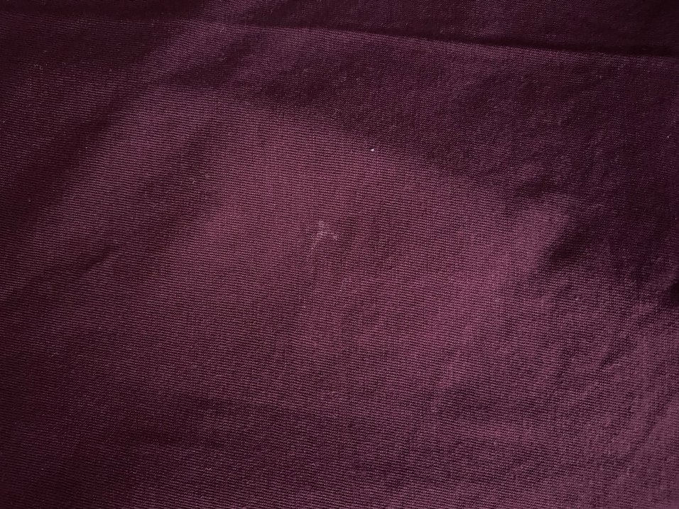 Bordo V Yaka Kadın Tişört - Görsel 3