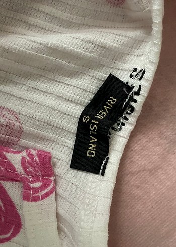 Pembe Çiçek Desenli Pijama Takımı - Görsel 3