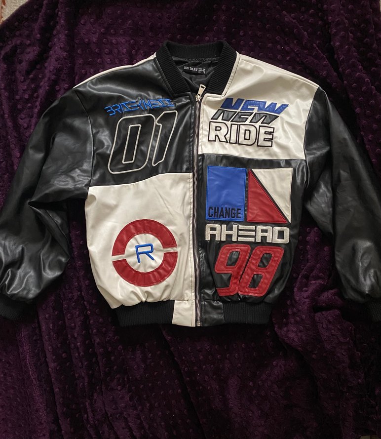 Kadın Deri Motorcu Ceketi - Görsel 2