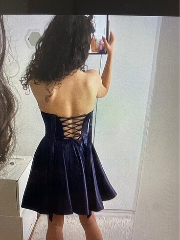 Zara Saten Elbise Mezuniyet Elbisesi