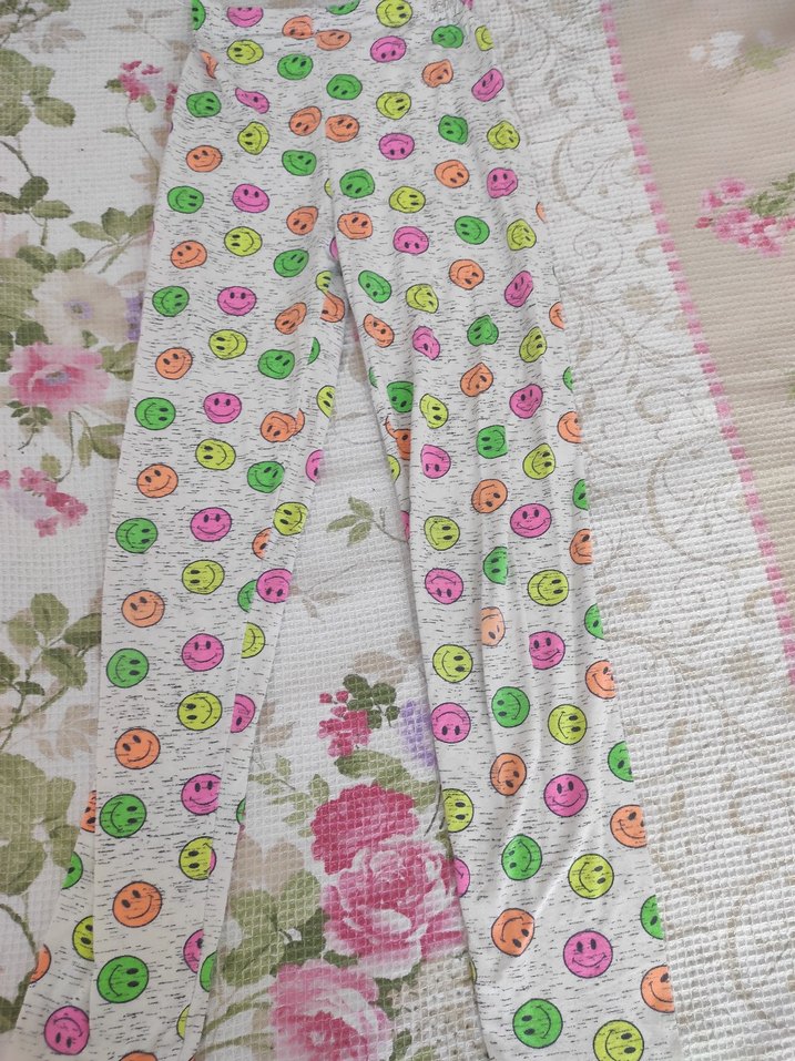 gulen yüzlü kız çocuk taytı - Görsel 2