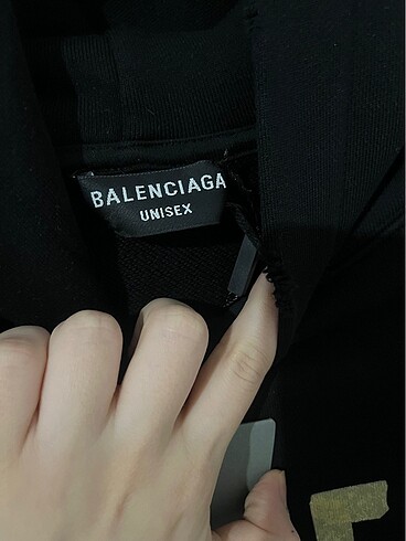 l/xl Beden Balenciaga sıfır hoodie