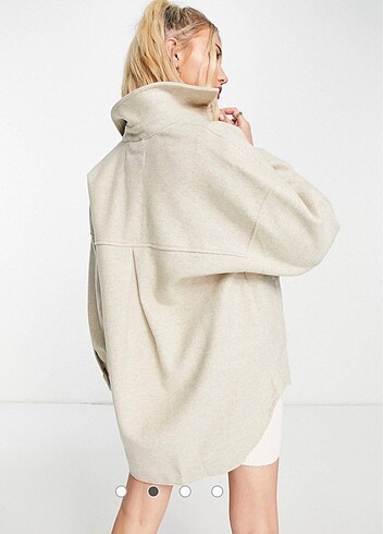 Stradivarius Oversize kaşe ceket