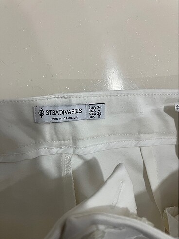 s Beden Stradivarius kemerli smart pantolon