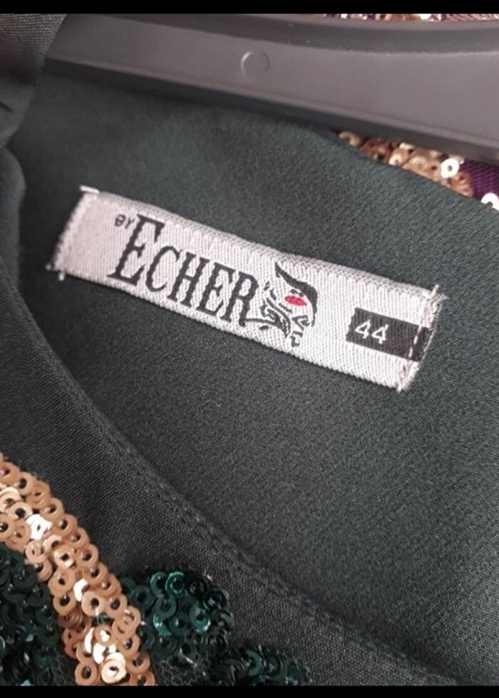 Yeşil tesettür abiye  - Görsel 4