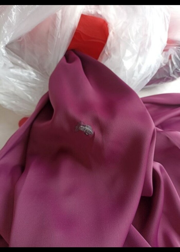 38 beden bordo abiye - Görsel 5