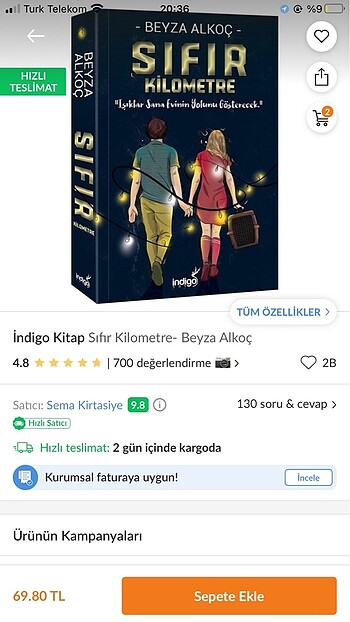 Sıfır kilometre beyza alkoç