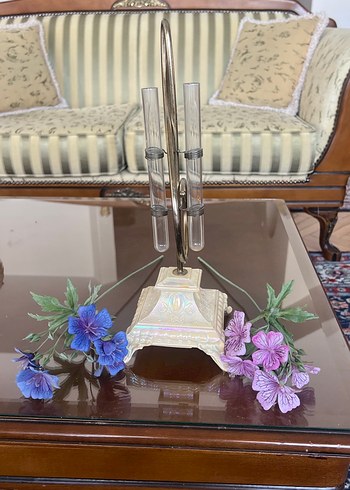 Osmanlı antika laledanlık - Görsel 6