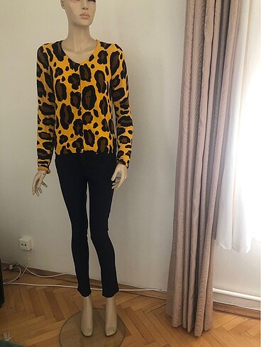H&M Desenli H&M marka hırka yeni