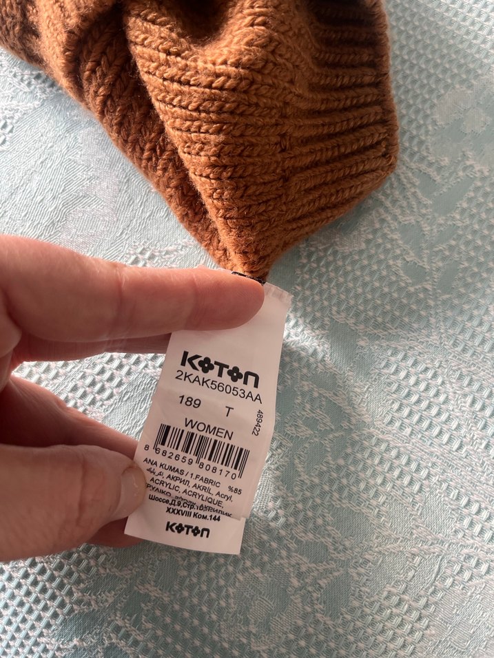 Kadın Örgü Bere - Sade ve Rahat - Görsel 3