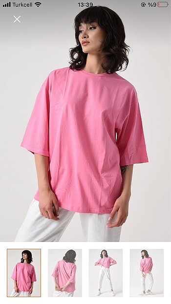oversize tişört