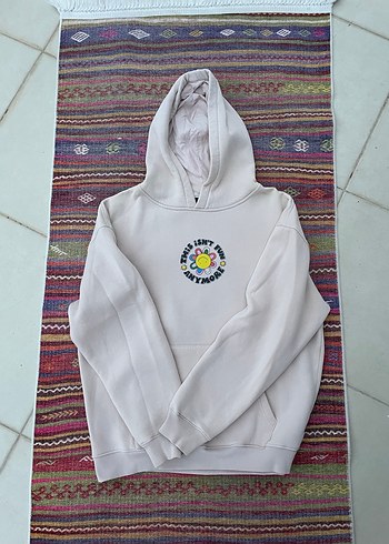 Kapüşonlu, Bol Kesim Kadın Sweatshirt