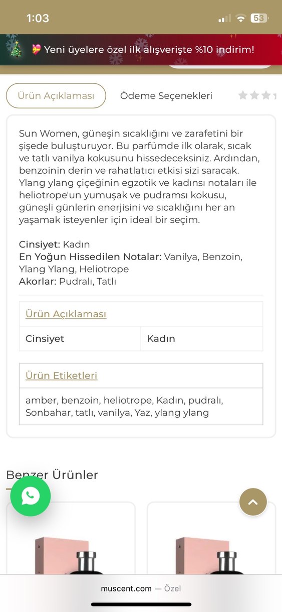 Muscent F096 Sun Women - Görsel 3