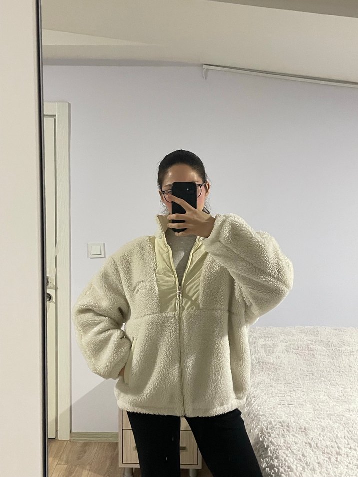 Suni Yünlü Ceket - Görsel 3