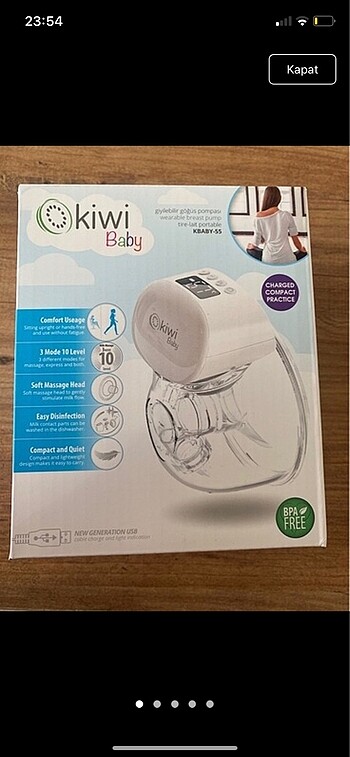 Kiwi Süt sağma makinası