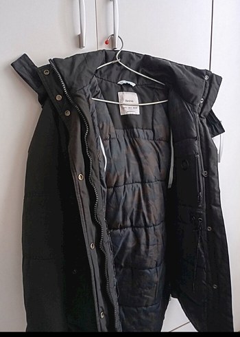 Bershka siyah mont