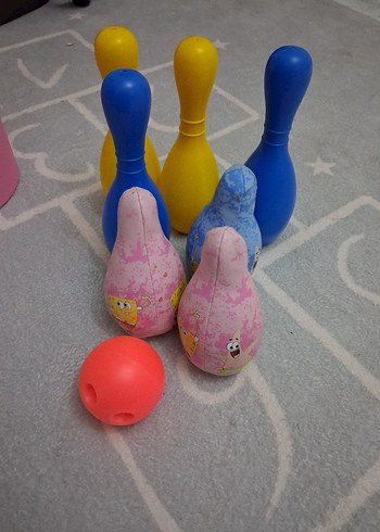 Renkli Sünger Bowling Seti - Görsel 3