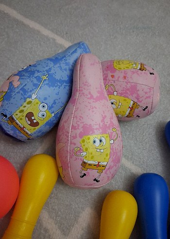 Renkli Sünger Bowling Seti - Görsel 2