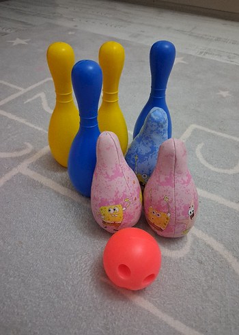Renkli Sünger Bowling Seti - Görsel 4