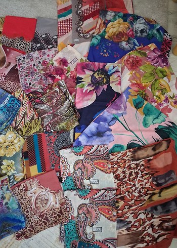 Bohem Çok Renkli Kadın yemeni örtü - Görsel 4