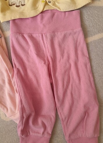 9 Ay Beden çeşitli Renk Bebek pijama takım yelek ve alt pijama toplu satış