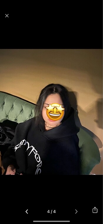 s Beden siyah Renk Shiny force sweatshirt