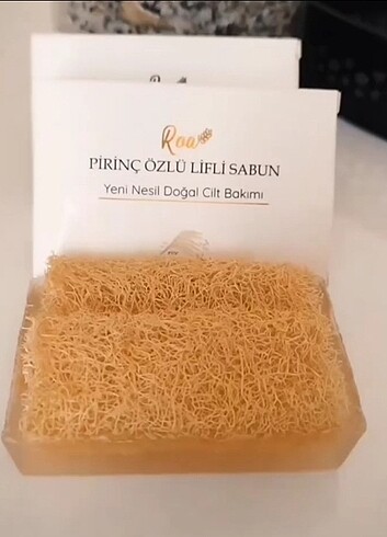 Pirinç Özlü Lifli Sabun 100 gr