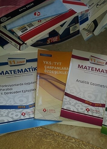  Test kitapları (4tane test kitabi)