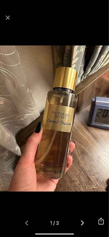 Victoria secret cocunat passion vücut spreyi orijinal