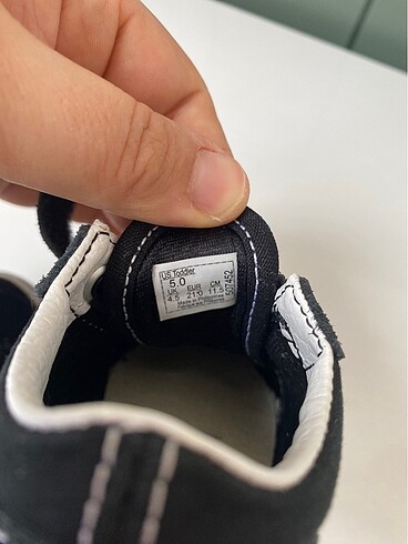 21 Beden siyah Renk Vans sneaker