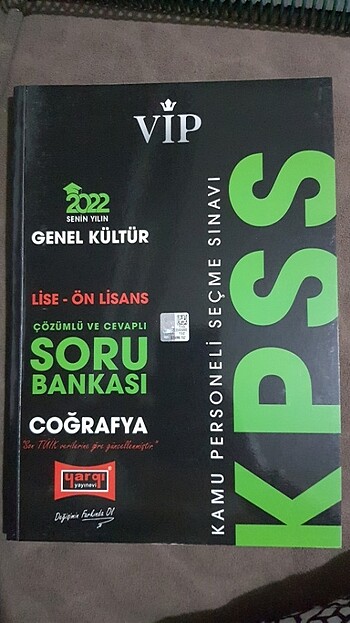 Yargı yayınları KPSS hazırlık Coğrafya 