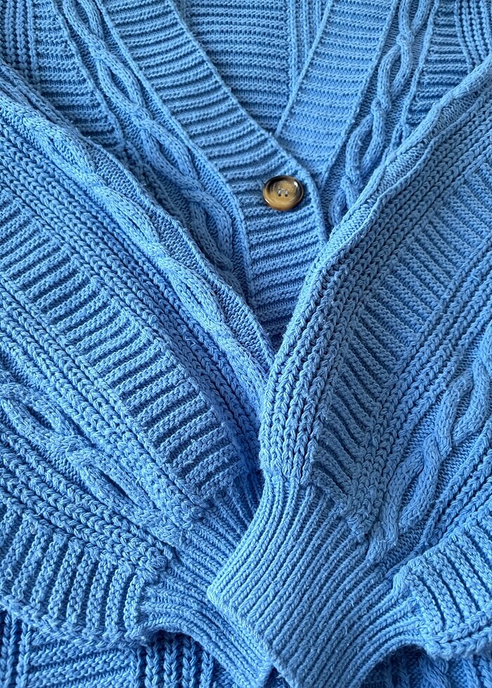 Mavi hırka - Görsel 3