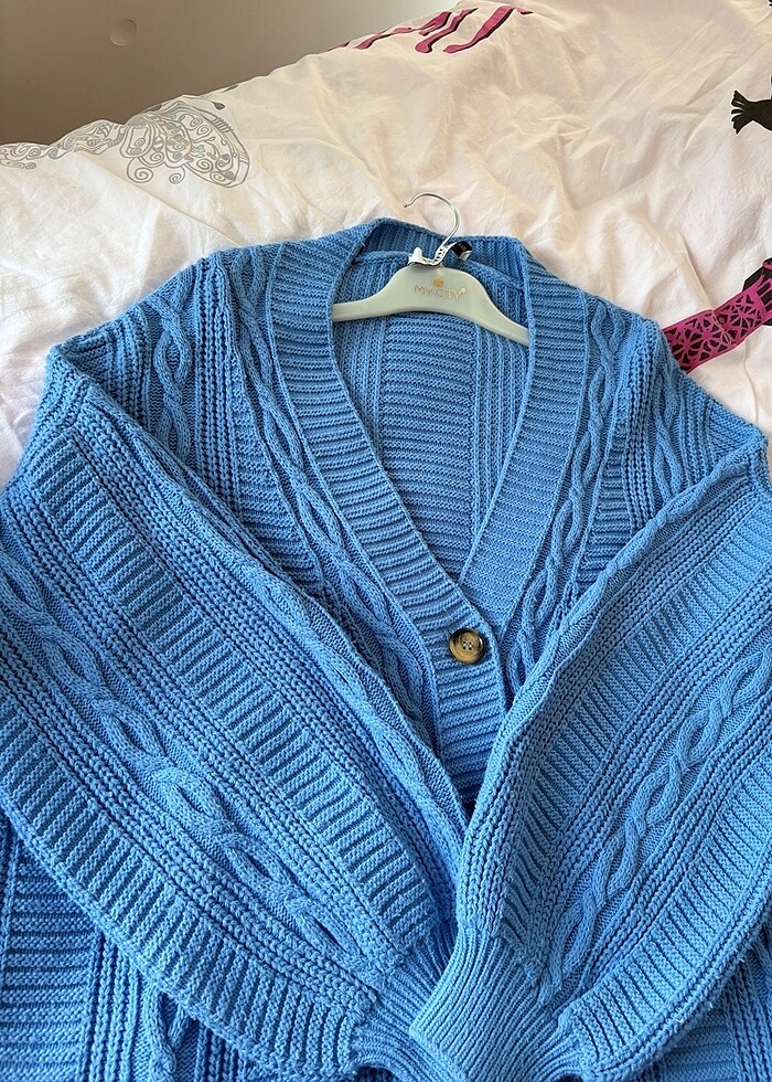 Mavi hırka - Görsel 4