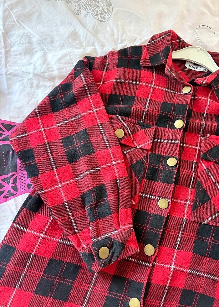 Ekose gömlek - Görsel 3