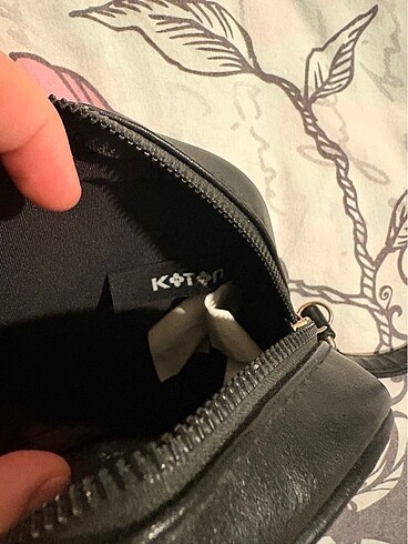 Koton marka siyah çapraz çanta - Görsel 3