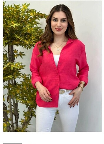 Fuşya/pembe gömlek 