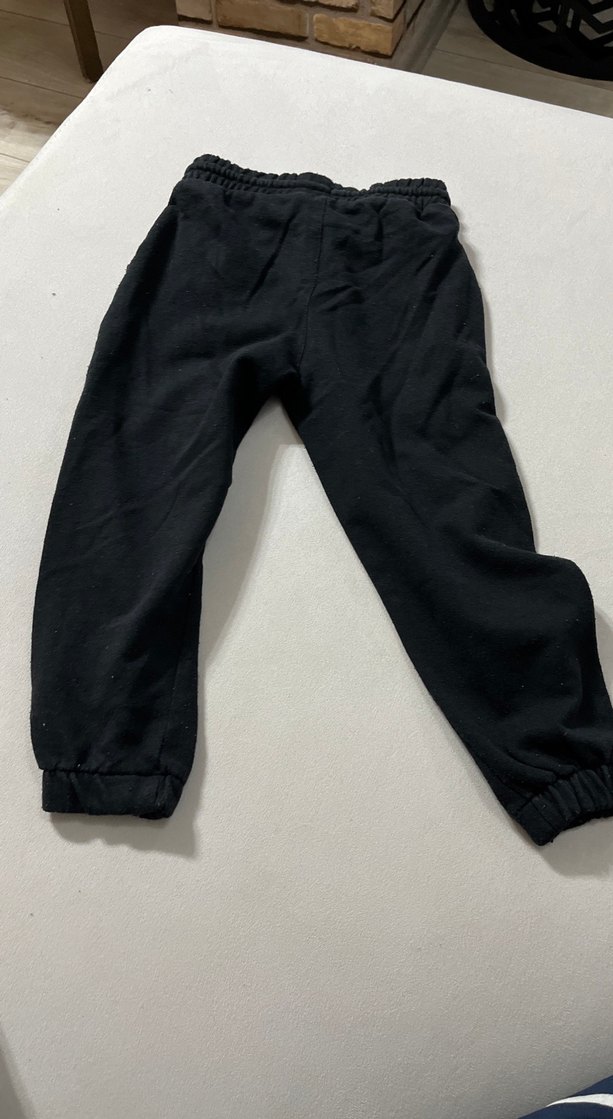 Erkek Siyah Rahat Kesim Eşofman Altı - Görsel 2