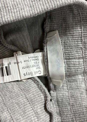 Turuncu Baskılı Erkek T-shirt Bel Detaylı - Görsel 2