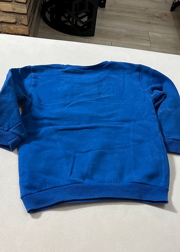 Erkek Çocuk Örme Örümcek Desenli Sweatshirt - Görsel 3