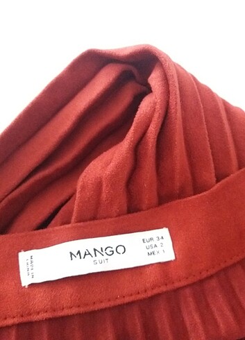 34 Beden kırmızı Renk mango marka