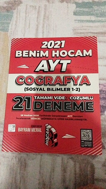 Ayt coğrafya 21 deneme