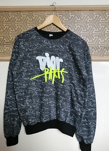 Kışlık Bisiklet Yaka Sweatshirt 